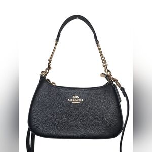 COACH Teri Shoulder Bag, black/gold
